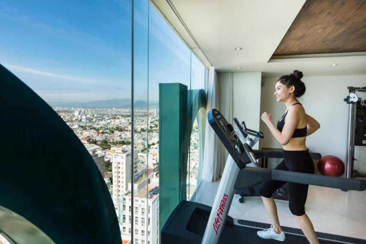 Stunning Apartments Across My Khe Beach ! Rooftop Pool & Gym Da Nang Luaran gambar
